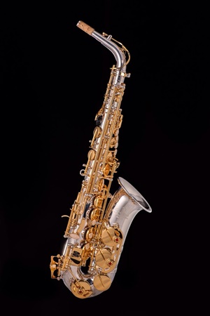 Overtone Alto Saxophone รุ่น silver plate & gold key OSA-501 อัลโตแซกโซโฟน ยี่ห้อ โอเว่อร์โทน รุ่น OSA-501
