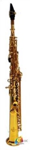 Overtone Soprano Saxophone รุ่น  gold lacquer OSS-101 โซปราโนแซกโซโฟน ยี่ห้อ โอเว่อร์โทน รุ่น  gold lacquer OSS-101