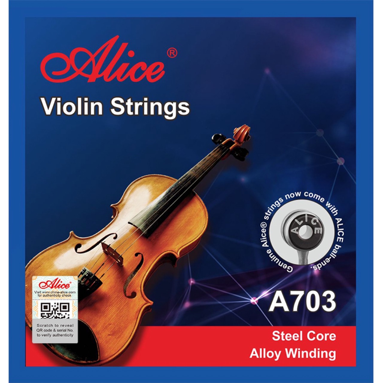 สายไวโอลิน Alice Violin Strings