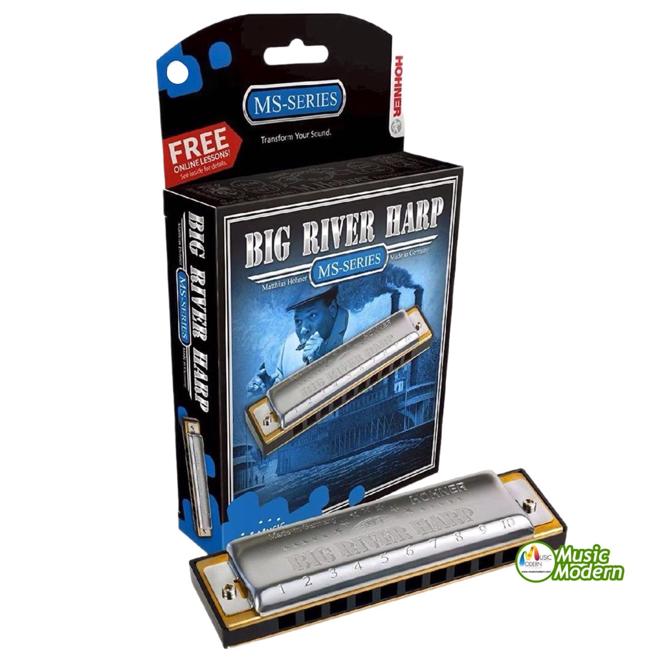 HOHNER BIG RIVER HARP 10 ช่อง