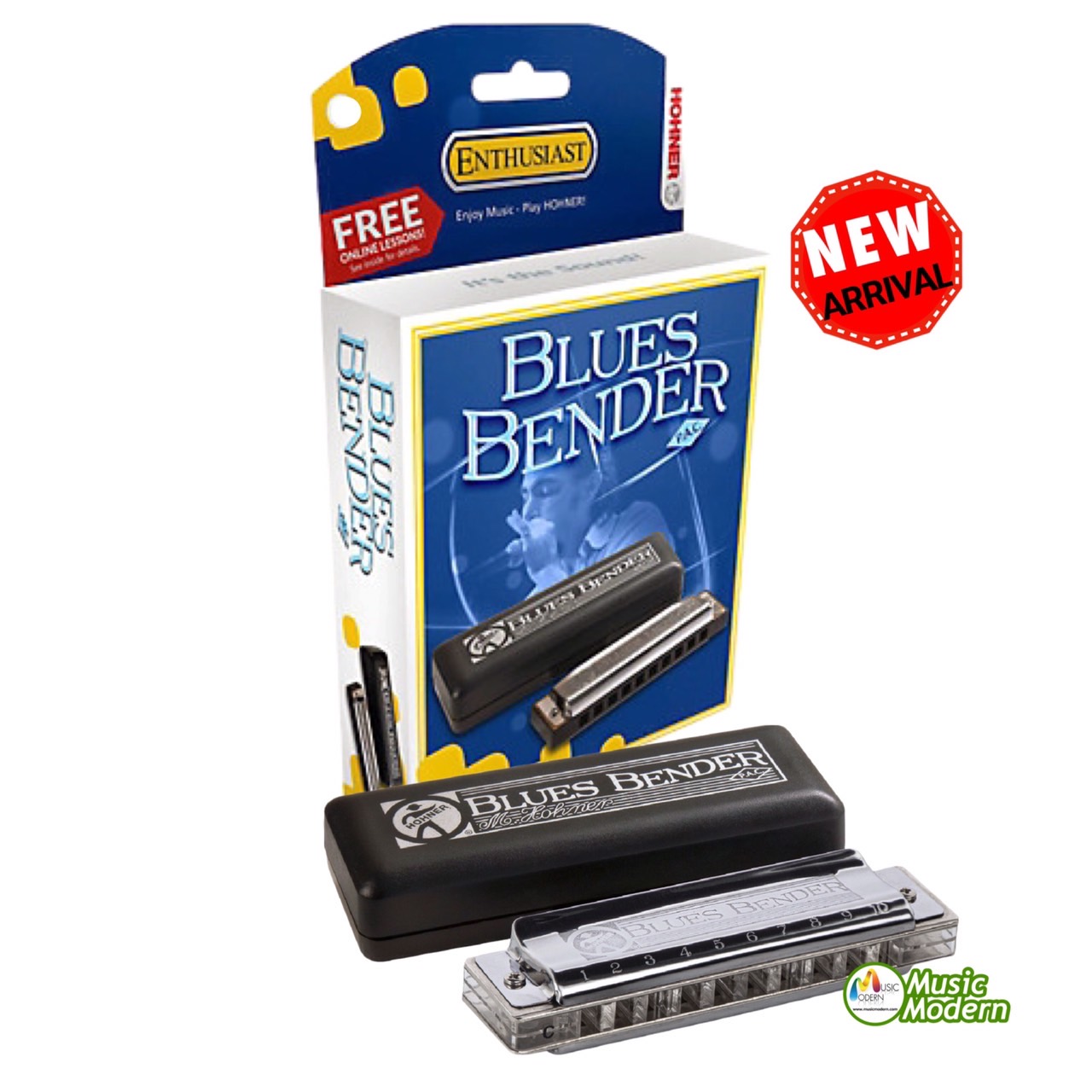HOHNER BLUES BENDER KEY C 10 ช่อง