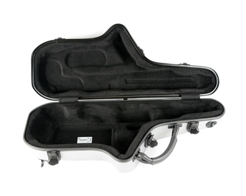 BAM CABINE ALTO SAX CASE - METALLIC SILVER-4011SG