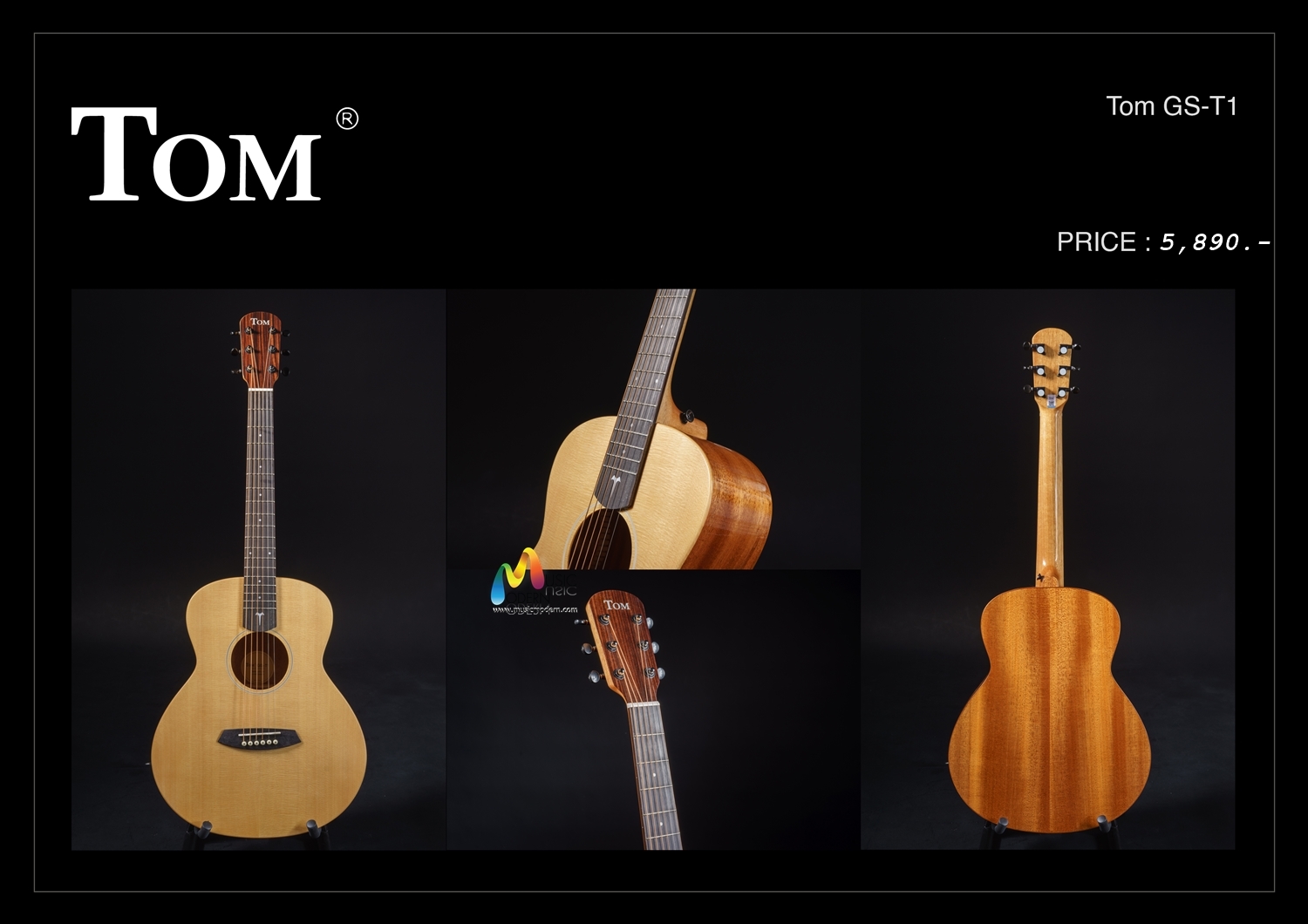 Tom Guitar GS-T1 กีต้าร์ ทอม GS-T1